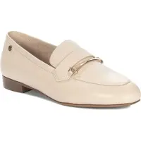 MACIEJKA Beige Damen Leder Schuhe mit runder Spitze, 2 cm Absatzhöhe, Kollektion Frühjahr/Sommer 2025