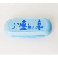 Tupperware TW Prinzessin Box in Pastell Blau Brillenbox Etui Stifte