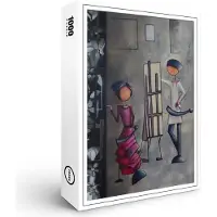 Raxxa Premium-Puzzle "Der Maler", 1000 Teile