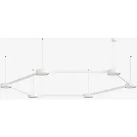 Lucis Hängeleuchte INFINITY II 92,9 W 3000 K Acrylglas weiß 26.000 K 1,60