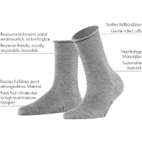 Falke Socken Damen Active Breeze Anthracite Melange-Schuhgröße 39 - 42