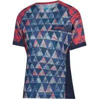 Shimano Woman's SAIKO Short Sleeve Jersey, Navy