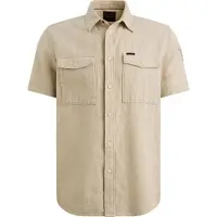 PME Legend Short Sleeve Hemd Beige