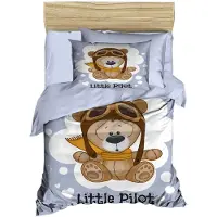 L'essentiel Maison , PH126, Baby-Bettbezug-Set, Lila, 100 x 150 cm