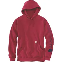 Carhartt Hoodie K288 Logo Sweatshirt Herren Industry Red-S
