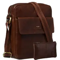 Peterson PTN 719-TUM-0505 Braune Ledertasche