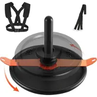 StarTech.com Kraftschlitten Power Pull Push 51mm - Gewichtsschlitten in Orange/Schwarz - Fitness Krafttraining Equipment