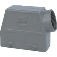 Harting Han 16B Hohe Konstruktion Seiten Eingang Haube PG29 - 09300160521