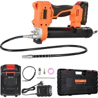 StarTech.com 20V Akku Fettpresse - Grease Fett Gun mit 2,0Ah - Einhandfettpresse mit 90cm Schlauch