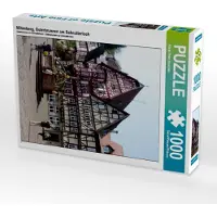 CALVENDO Miltenberg, Osterbrunnen am Schnatterloch 1000 Teile Puzzle hoch 480x640mm, Huschka Klaus-Peter; 7406841