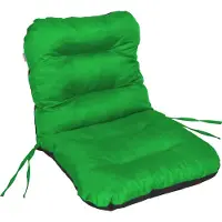 Hobbygarden Gartenstuhlauflage – 96×48 cm – Sitz- & Rückenpolster, 7 cm dick, Oxford-Gewebe, wetterfest & bequem, farbe GRÜN