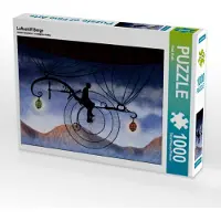 CALVENDO Luftschiff Berge 1000 Teile Puzzle quer 640x480mm, Krafft Vladi; 7428805