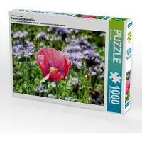 CALVENDO Ein Motiv aus dem Kalender Traumhafte Mohnblüte 1000 Teile Puzzle quer 640x480mm, Löwer Sabine; 7413125
