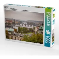 CALVENDO Ein Motiv aus dem Kalender Die schöne Stadt Prag 1000 Teile Puzzle quer 640x480mm, Deter Thomas; 7445781