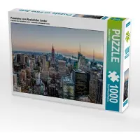 CALVENDO Panorama vom Rockefeller Center 1000 Teile Puzzle quer 640x480mm, Poller Stephan; 7456851