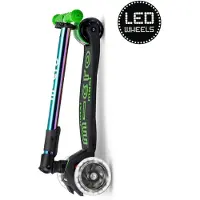 Micro mobility Maxi Micro Deluxe Foldable LED Neochrome, Kinder, Dreiradroller, Junge/Mädchen, Asphalt, 50 kg, 3 Rad/Räder