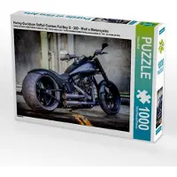 CALVENDO Harley-Davidson Softail Custom Fat Boy S - 300 - Rick’s Motorcycles 1000 Teile Puzzle quer 640x480mm, Wolf Volker; 7443558
