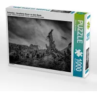 CALVENDO Dolomiten - Verwitterter Baum vor dem Sturm 1000 Teile Puzzle quer 640x480mm, van Hauten Markus; 7375062