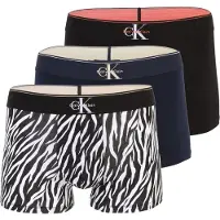 Calvin Klein Lv00nb4472 Trunk Boxershorts 3 Einheiten