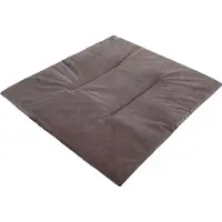 Stanislaw Jurga PillowPrim Hundekissen Hundekorb Kissen Hundepolster Hundehütte Polsterbetten mittelgroße Hunde R3-49 x 43 cm Graphit Samt