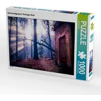 CALVENDO Sonnenaufgang im Thüringer Wald 1000 Teile Puzzle quer 640x480mm, Thoermer Val; 7280304