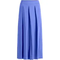 Betty Barclay Hosenrock "Hosenrock mit Bundfalten", Damen, Gr. 46, blau (adria blau), Einsatz: 3% Elasthan EL. 71% Baumwolle CO. 26% Polyamid PA., Röcke Hosenrock