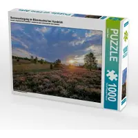 CALVENDO Sonnenuntergang im Büsenbachtal bei Handeloh 1000 Teile Puzzle quer 640x480mm, Nack Heike; 7438045