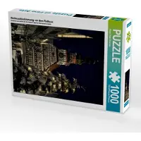 CALVENDO Weihnachtsstimmung vor dem Rathaus 1000 Teile Puzzle hoch 480x640mm, Huschka Klaus-Peter; 7300096