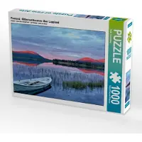 CALVENDO Finnland - Mitternachtssonne über Lappland 1000 Teile Puzzle quer 640x480mm, Thoschlag Anke; 7399351