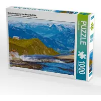CALVENDO Gletscherbach mit der Krefelderhütte 1000 Teile Puzzle quer 640x480mm, Kramer Christa; 7449869