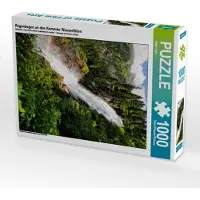 CALVENDO Regenbogen an den Krimmler Wasserfällen 1000 Teile Puzzle hoch 480x640mm, Frost Anja; 7307951
