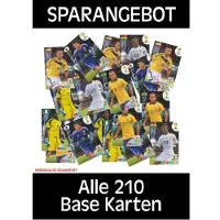 Panini WM 2014 Adrenalyn XL-Päckchen – Spar 5 – ALLE 210 Basiskarten