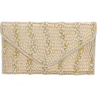 Joella damen tasche - gold, one size