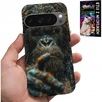 Inny producent Hülle für Google Pixel 9 / 9 Pro - Affe, kleines Affenkind, Gorilla, Tiere + Schutzfolie