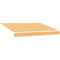 Syfax Ersatzbespannung für Markise 5x3 m Sand Polyester