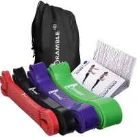OEM Fitnessbanden Set 4-teilig, 7-57 kg, für Krafttraining
