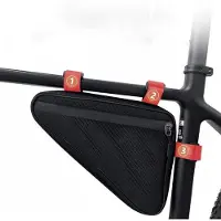 OEM Dreieckige Fahrrad-Satteltasche Schwarz