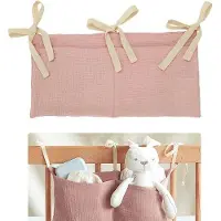 OEM Hangende Kinderbetthangertas, Organizer, 30x40 cm, roze
