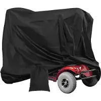 Markenlos Wasserfeste Scooter-Cover für alle Wetterbedingungen - 190D Oxford Heavy Duty
