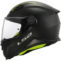 LS2 FF812 KID SOLID Integralhelm L in schwarz