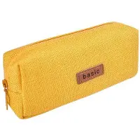 OEM Kleiner uni Pencilcase mit gelber Farbe, ideal für Schüler, Schülertas, Schultasche