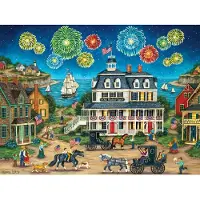 Master Pieces Puzzle Heartland Collection Fireworks Finale 550 Teile
