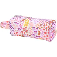 A Little Lovely Company Kinder Federmäppchen | Polyester, 20 x 8 x 7 cm, Blumeng