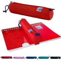OEM Kinderpencilcase rot mit Gummiband ca. 22 cm