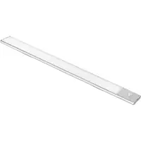 Emuca USB wiederaufladbare LED-Wandleuchte Kaus mit Bewegungssensor, L400mm,