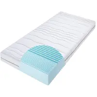 Beco Kaltschaummatratze Selection, Testurteil (1,4)* 14 cm oder Luxushöhe 22 cm, Schlafkomfort ergonomisch, Härtegrad H3 medium mittelfest - Größe: 140 x 200 cm,Höhe:14 cm Komfort
