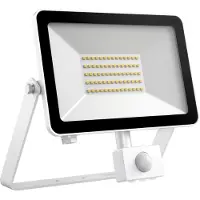 DOTLUX 4000K weiß LED-Strahler FLOORslim-sensor, 50W, mit Bewegungsmelder PIR - 5950 lm