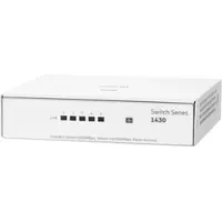 HP Aruba Networking Networking Instant On Switch 5p Gigabit 1430, Unmanaged, L2, Gigabit Ethernet (10/100/1000), Vollduplex, Rack-Einbau