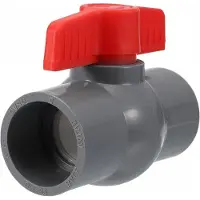 OEM Wasserströmungsregulierungsventil mit Schaltklappe für Garten und Schwimmbad, 40 mm - Rot/Grün