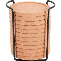OEM Kurkmaten - hitte- und wasserdicht - 4 Stück - Natur - 10 cm